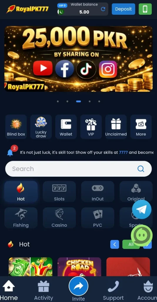 RoyalPK777 Game