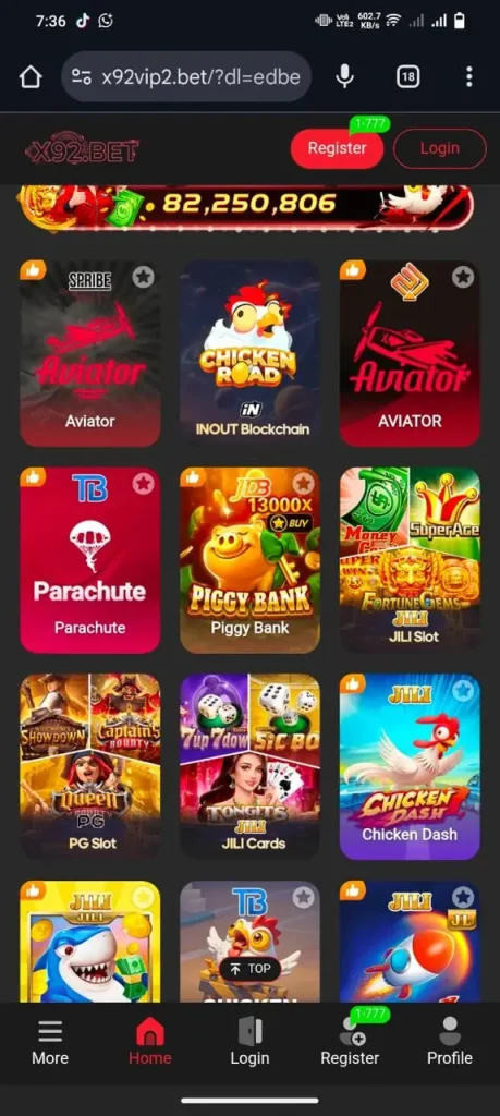 X92Bet Game